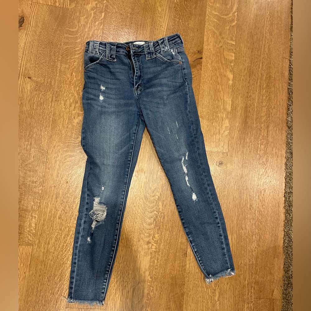 Jeans: light wash- $20 size 5, shorts- $15 size 4